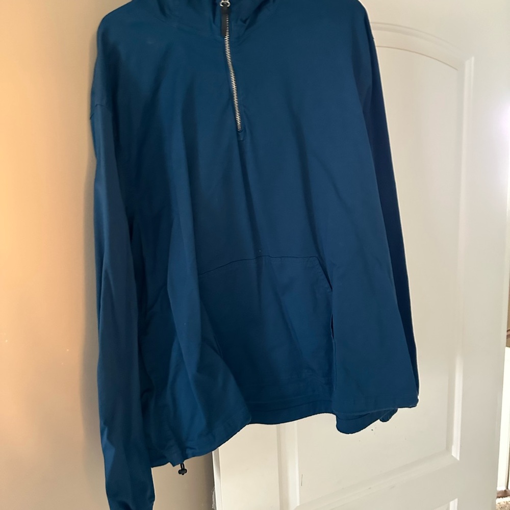 Old Navy Teal Half-Zip Pullover
